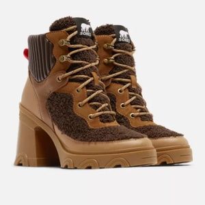 SOREL Brex Heel Cozy Lace Bootie